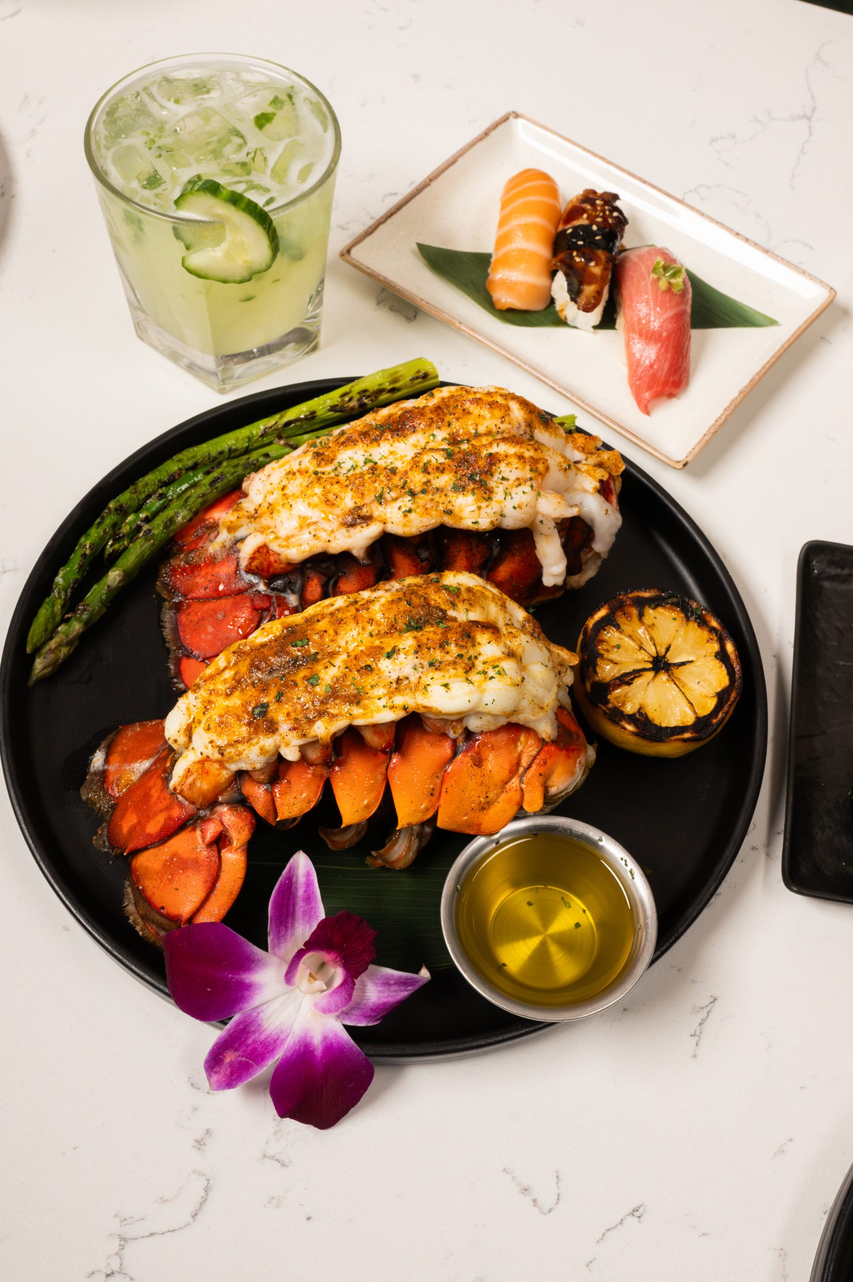 Lobster Dinner Carmel Indiana Relax with exquisite cuisine in a serene unique restaurants near me setting.